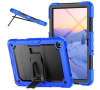 TECHGEAR ArmourShield Rugged Case for Samsung Galaxy Tab A11 Plus / A11+ 11" (SM-X230 / SM-X236) - Heavy Duty Shockproof Protective Cover, Built-in Stand & Screen Protector - School Friendly, Blue