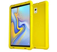 TECHGEAR Bumper Case fits Samsung Galaxy Tab A 10.5" (SM-T590 Series) Rugged Light Weight Shock Proof Soft Silicone Protective Easy Grip Case with Screen Film, Kids & School Friendly Case [Yellow]