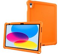 TECHGEAR Bumper Case for iPad 11" A16 (11th Gen 2025) & 10.9" (10th Gen 2022) - Rugged Kids Drop-Proof Silicone Cover w/Easy Grip, Anti-Slip Corners, Screen Film, Shockproof School-Friendly Design