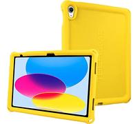 TECHGEAR Bumper Case for iPad 11" A16 (11th Gen 2025) & 10.9" (10th Gen 2022) - Rugged Kids Drop-Proof Silicone Cover w/Easy Grip, Anti-Slip Corners, Screen Film, Shockproof School-Friendly Design