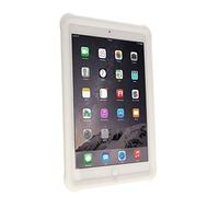 TECHGEAR Bumper Case for iPad Air 2 Rugged Heavy Duty Anti-Shock Rubber Protective Case with Added Corner & Edge Protection and Easy Grip Design + Screen Film [WHITE] - Kids & School Friendly Case