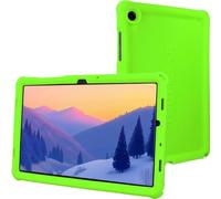 TECHGEAR Bumper Case fits Samsung Galaxy Tab A9 Plus 11" 2023 (SM-X210 / SM-X215 / SM-X219) Rugged Shockproof Soft Silicone Easy Grip Anti-Slip Case with Screen Film, Kids Proof Case [Green]