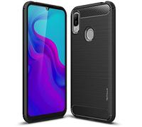 TECHGEAR Carbon Fibre Case fits Huawei Y6s / Y6 2019 - [Stealth Case] Flexible, Shockproof, Ultra Slim, Soft TPU Protective Shell Cover with Carbon Fibre Detailing Compatible with Huawei Y6 / Y6s 2019