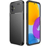 TECHGEAR Carbon Fibre Case for Galaxy XCover 6 Pro [CarbonFlex Case] Flexible, Shockproof, Slim, Soft TPU Protective Shell Cover with Carbon Fibre Detailing Designed for Samsung Galaxy XCover 6 Pro