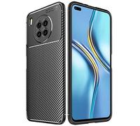 TECHGEAR Carbon Fibre Case for Honor 50 Lite [CarbonFlex Case] Flexible, Shockproof, Ultra Slim, Soft TPU Protective Shell Cover with Carbon Fibre Detailing Designed For Honor 50 Lite