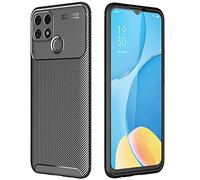 TECHGEAR Carbon Fibre Case for Oppo A15 / A15s [CarbonFlex Case] Flexible, Shockproof, Ultra Slim, Soft TPU Protective Shell...