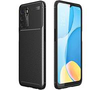 TECHGEAR Carbon Fibre Case for Oppo A16s [CarbonFlex Case] Flexible, Shockproof, Ultra Slim, Soft TPU Protective Shell Cover with Carbon Fibre Detailing Designed For Oppo A16s