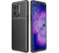 TECHGEAR Carbon Fibre Case for Oppo Find X5 5G [CarbonFlex Case] Flexible, Shockproof, Ultra Slim, Soft TPU Protective Shell...