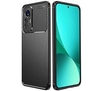 TECHGEAR Carbon Fibre Case for Xiaomi 12 5G [CarbonFlex Case] Flexible, Shockproof, Ultra Slim, Soft TPU Protective Shell Cover...