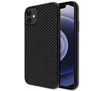 TECHGEAR CarbonFi Case for iPhone 12 Mini, Flexible Shockproof TPU Slim Fit Case Cover - Carbon Fibre Design Soft Flexible Protective Shell Guard Case Designed for iPhone 12 Mini 5.4"