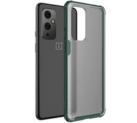 TECHGEAR Case for OnePlus 9 [Fusion FX Case] Slim & Light, Tough, Shockproof, Protective, Fused Gel Bumper & Hard Back Smooth Case Cover Designed for OnePlus 9 (Green)