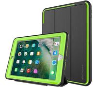 TECHGEAR D-FENCE Case for New Apple iPad 9.7" (2018/2017) - Slimline Shock Proof Tough Rugged Protective Armour Defence - Kids Schools Builders Workman 5th & 6th Gen iPad 9.7