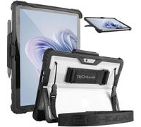TECHGEAR DuraTUFF Case for Microsoft Surface Go 4/3 / 2 - Rugged Shockproof Protective Case with Hand Strap, Shoulder Strap & Stand - Signature Keyboard Compatible
