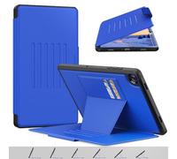 TECHGEAR Enduro Case for Samsung Galaxy Tab A11 Plus / A11+ 11" (SM-X230 / SM-X236) - Tough Rugged Magnetic Flip Case with Auto Sleep/Wake, Multi-Angle Stand, Card Slots & Drop Proof Protection, Blue