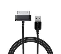 TECHGEAR Extra Long 2m/6.5ft USB Data Sync Cable Compatible with Samsung Galaxy Tab P1000 P6200 P7300 P6800, 10.1 P7500 P7510, Tab 2 7.0 P3100 P3110 Tab 2 10.1 P5100 P5110 Galaxy Note 10.1 N8000 N8010