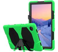 TECHGEAR G-SHOCK Case Fits Samsung Galaxy Tab A7 10.4" 2022/2020 (SM-T500, T503, T505, T509) Tough Rugged HEAVY DUTY Armour Shockproof Impact Survival Stand Case, Kids Schools Workman - GREEN