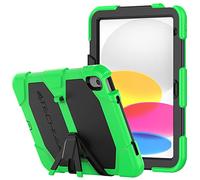 TECHGEAR G-SHOCK Case for iPad 11" A16 (11th Gen 2025) & 10.9" (10th Gen 2022), Heavy Duty Rugged Shockproof Protective Screen Protector Case with Stand, For Schools, Builders, Kids, Everyday Use
