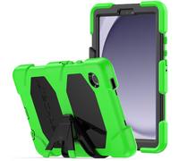 TECHGEAR G-SHOCK Case for Samsung Galaxy Tab A11 8.7" (SM-X130 / SM-X135) - Tough Rugged Heavy Duty Shockproof Armour Stand Case with Impact Protection - Schools, Health Care & Work Use - GREEN