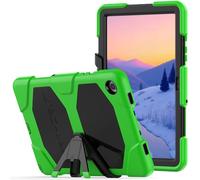 TECHGEAR G-SHOCK Case for Samsung Galaxy Tab A11 Plus / A11+ 11" (SM-X230 / SM-X236) - Tough Rugged Heavy Duty Shockproof Armour Stand Case, Impact Protection, Schools, Health Care & Work Use - GREEN
