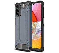 TECHGEAR Galaxy A34 5G Tough Armoured Case - ShockProof, Rugged, Sturdy, Heavy Duty Protective Impact Case Cover Designed for Samsung Galaxy A34 5G (Metalic Blue)