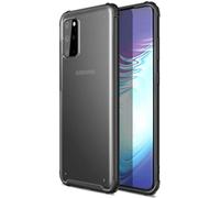 TECHGEAR Galaxy S20 Plus Case [Fusion FX Case] Slim & Light, Tough, Shockproof, Protective, Fused Gel Bumper & Hard Back Smooth Case Cover Designed for Samsung Galaxy S20+, S20+ 5G (Black)