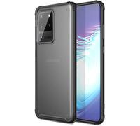 TECHGEAR Galaxy S20 Ultra Case [Fusion FX Case] Slim & Light, Tough, Shockproof, Protective, Fused Gel Bumper & Hard Back Smooth Case Cover Designed for Samsung Galaxy S20 Ultra / S20 Ultra 5G (Black)