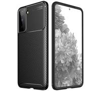 TECHGEAR Galaxy S21 Case [CarbonFlex Case] Premium Flexible Soft Shockproof Slim Fit Case Cover with Carbon Fibre Effect Designed For Samsung Galaxy S21 / S21 5G