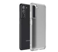 TECHGEAR Galaxy S21 FE Case [Fusion FX Case] Slim & Light, Tough, Shockproof, Protective, Fused Gel Bumper & Hard Back Smooth Case Cover Designed for Samsung Galaxy S21 FE 5G (Clear)