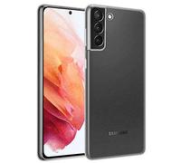 TECHGEAR Galaxy S21 FE Clear Case [AirFlex] Crystal Clear Slim & Light, Protective, Flexible Soft Gel/TPU Cover with Soft Touch Keys Compatible with Samsung Galaxy S21 Fan Edition (Super Clear)