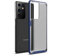 TECHGEAR Galaxy S21 Ultra Case [Fusion FX Case] Slim & Light, Tough, Shockproof, Protective, Fused Gel Bumper & Hard Back Smooth Case Cover Designed for Samsung Galaxy S21 Ultra / S21 Ultra 5G (Blue)