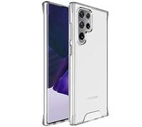 TECHGEAR Galaxy S22 Ultra Case [Fusion HD] Shockproof, Anti-Scratch, Slim & Light, Hybrid Drop Protection, Fused Gel Bumper & Clear Hard Back Case Cover, Designed for Samsung Galaxy S22 Ultra 5G