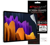 TECHGEAR Galaxy Tab S7 Plus / S7+ 12.4" Screen Protectors (SM-T970 / SM-T975), Ultra CLEAR Screen Protector Guard Cover Designed for Samsung Galaxy Tab S7 Plus / S7+ 12.4"