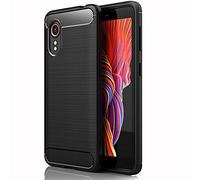 TECHGEAR Galaxy XCover 5 Carbon Fibre Case [Stealth Case] Flexible, Shockproof, Ultra Slim, Soft TPU Protective Shell Cover with Carbon Fibre Detailing Designed for Samsung Galaxy XCover 5