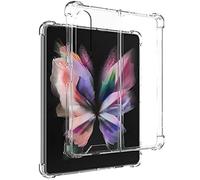 TECHGEAR Galaxy Z Fold 4 Clear Case [Fusion HD] Shockproof, Anti-Scratch, Slim & Light, Hybrid Drop Protection, Gel Bumper & Clear Hard Back Case Cover for Samsung Galaxy Z Fold 4