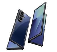 TECHGEAR Galaxy Z Fold 7 Case with Glass Screen Protector & Hinge Cover, Slim 360 Shockproof Armour, Clear Back & Wireless-Charging Ready - Premium Heavy-Duty Protection for Samsung Galaxy Z Fold 7