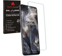 TECHGEAR GLASS Edition Compatible for OnePlus Nord, Tempered Glass Screen Protector Cover [2.5D Round Edge] [9H Hardness] [Crystal Clarity] [Scratch-Resistant] [No-Bubble]