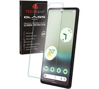 TECHGEAR GLASS Edition Compatible with Google Pixel 6a, Tempered Glass Screen Protector Cover [2.5D Round Edge] [9H Hardness] [Crystal Clarity] [Scratch-Resistant] [No-Bubble]