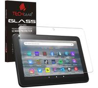 TECHGEAR GLASS Edition fits All-New Amazon Fire 7" Tablet (2022 Release / 12th Generation) - Genuine Tempered Glass Screen Protector Cover