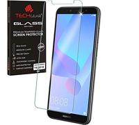 TECHGEAR GLASS Edition for Huawei Y6 2018 Genuine Tempered Glass Screen Protectors Guard Cover Compatible with Huawei Y6 (2018)