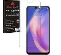 TECHGEAR GLASS Edition for Xiaomi Mi 8 Lite, Genuine Tempered Glass Screen Protector Guard Cover