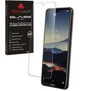 TECHGEAR GLASS Edition Screen Protector for Nokia 7.2, Genuine Tempered Glass Screen Protector [2.5D Round Edge] [9H Hardness] [Crystal Clarity] [Scratch-Resistant] [No-Bubble]