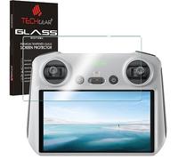 TECHGEAR GLASS Protector Compatible with DJI RC/DJI RC 2 Controller, Full Coverage Tempered Glass Screen Protector Cover for DJI RC display of DJI Mini 3 Pro [9H Hardness] [HD Clarity] [No-Bubble]