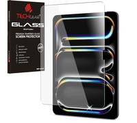 TECHGEAR Glass Screen Protector for Apple iPad Pro 13" (M5 2025 & M4 2024) [9H Tempered Glass] [HD Clarity] [Scratch Resistant] [Apple Pencil Compatible] [Easy-Clean Surface]
