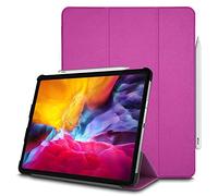 TECHGEAR iPad Pro 11" 2020 Smart Case [Pencil Compatible] Slim Smart Case Tri-fold Stand Cover with Corner Protection [Auto Wake/Sleep] for iPad Pro 11 Inch 2nd Generation / 2020 - Purple