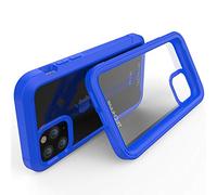 TECHGEAR iPhone 11 Pro Max Tough Case, [Fusion Armour] Premium Slim Hybrid Tough Rugged Protective Bumper Case Heavy Duty Protection with Screen Frame Designed For Apple iPhone 11 Pro Max - Blue