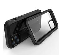 (Black) TECHGEAR iPhone 11 Pro Tough Case, [Fusion Armour] Premium Slim Hybrid Tough Rugged Protective Bumper Case Heavy Duty Protection with Screen Frame