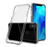 TECHGEAR iPhone XS Max Case - [Ozone Case] Premium Shock Absorption Protective Gel TPU Case Cover with Air Cushion Corners & Soft Touch Keys [Supports Wireless Charging] - Super Clear