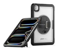 TECHGEAR JOLT-SHELL Case for iPad Pro 11 Inch (M5 2025 & M4 2024) Tough Rugged Shockproof Protective Case with 360 Rotating Stand & Hand Strap, Slim Hybrid Cover for 5th & 6th Generation iPad Pro 11
