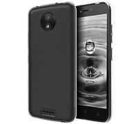 TECHGEAR Moto C Case - [AirFlex] Slim & Light, Protective, Flexible Gel/TPU Cover with Soft Touch Keys Compatible with Motorola Moto C (Super Clear)