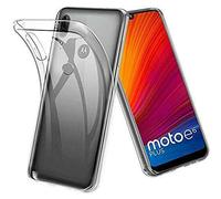 TECHGEAR Moto E6 Plus Clear Case [AirFlex] Crystal Clear Slim & Light, Protective, Flexible Soft Gel/TPU Cover with Soft Touch Keys Compatible with Motorola Moto E6 Plus (Super Clear)